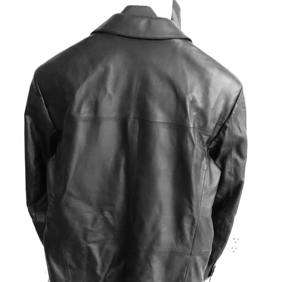 NWT Genuine Leather jacket size M - Picture 2 of 4
